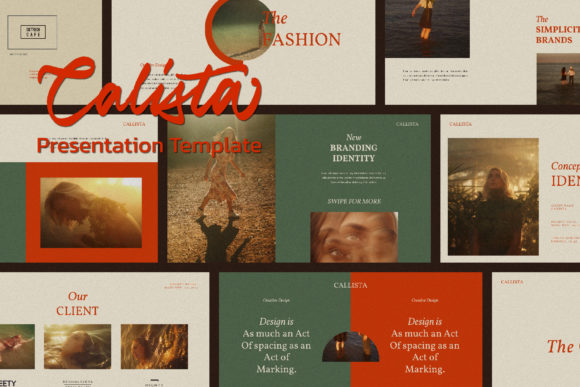 Callista Keynote Template: Modern Slides for Your Brand