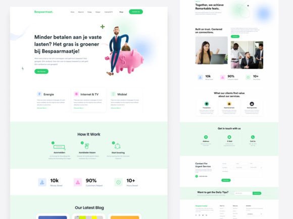 Frontier Digital Business: A Figma Template for Modern Brands