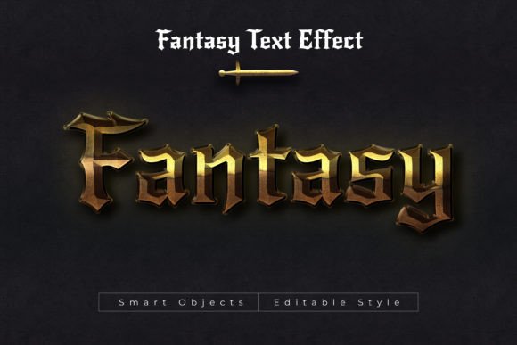 Instantly Upgrade Your Designs with Fantasy PSD Text Effects