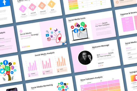 Mastering Your Digital Strategy with a Social Media Marketing Presentation