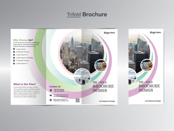 Modern Corporate Trifold Brochure: A Versatile Business Tool