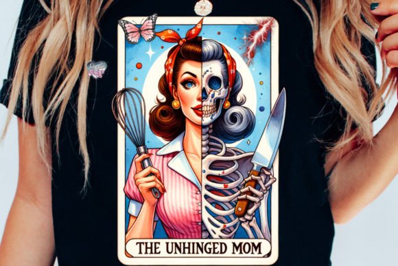The Unhinged Mom Tarot: A Bold Design Asset for Modern Brands