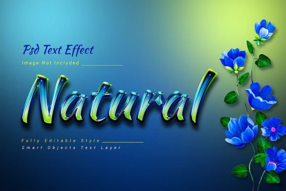 Transform Your Text with This Natural PSD Style Effect