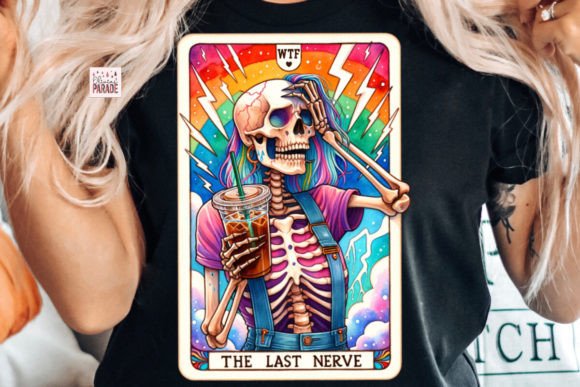 Unleash Your Inner Creative with Skeleton Mom Tarot PNG the Last Nerve