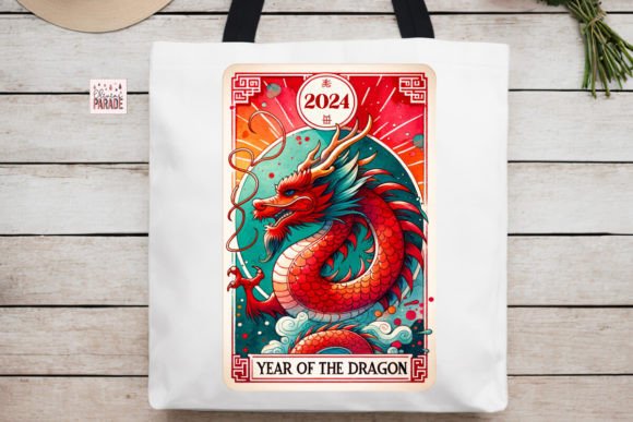 Year of Dragon 2024 Tarot Card Png: Unleash Creative Fire